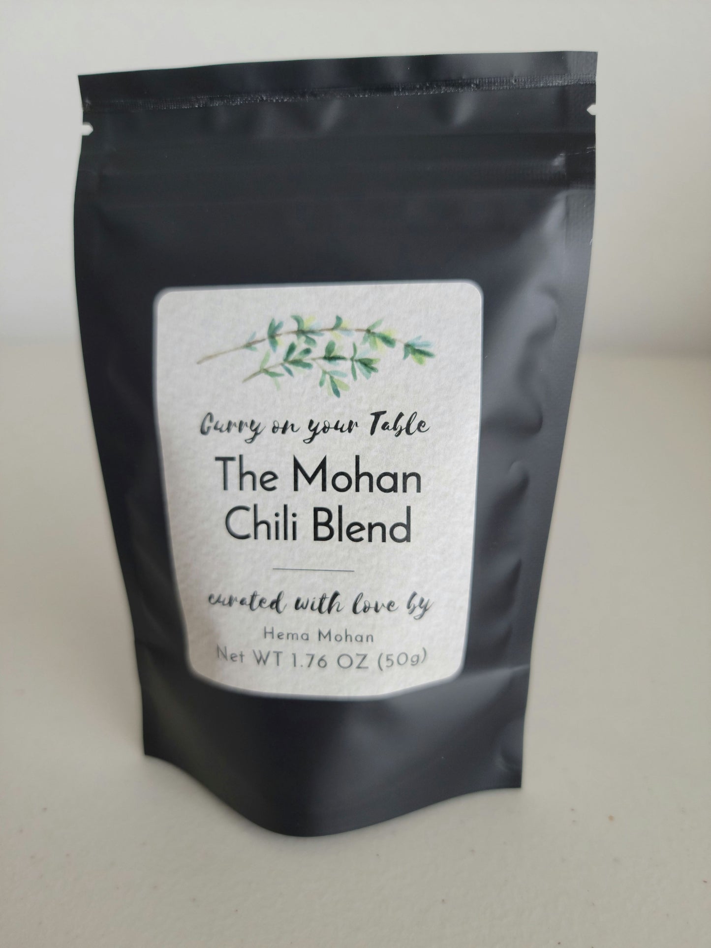 The Mohan Chile Blend is a family curated recipe bringing you a blend of Kashmiri Chile (SHU 1500-2000) with its rich red color and Guntur Sannam Chile (SHU 25000-35000) with a high level heat and a smoky flavor. Use it with The Mohan Curry Blend or The Mohan Vindaloo Blend to make a perfect curry.